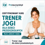 Trener Jogi dla dzieci przedszkolnych i edukacji wczesnoszkolnej
