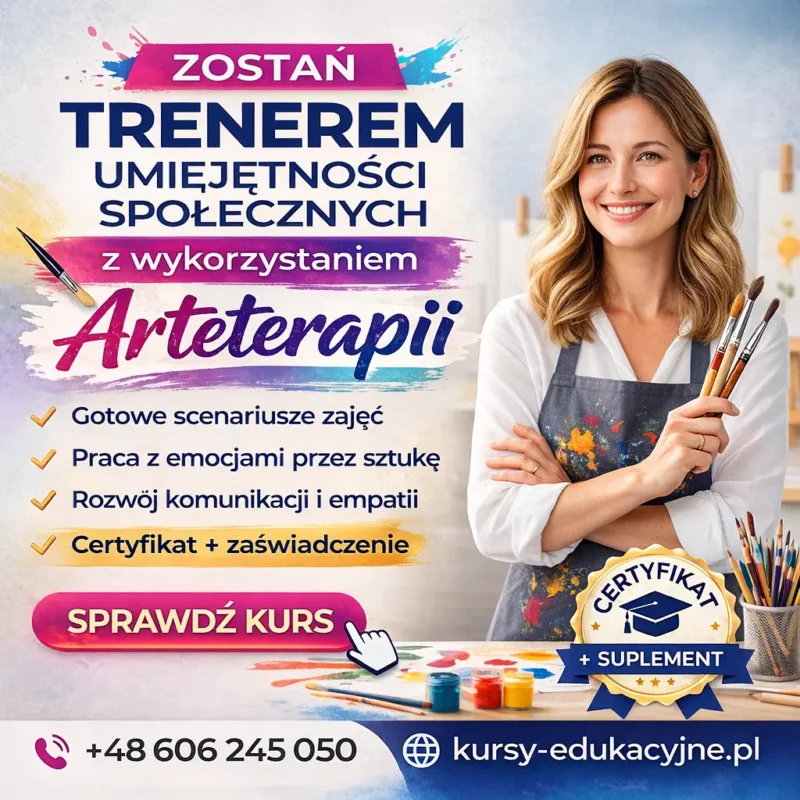 Trener Umiejętności Społecznych z Wykorzystaniem Arteterapii